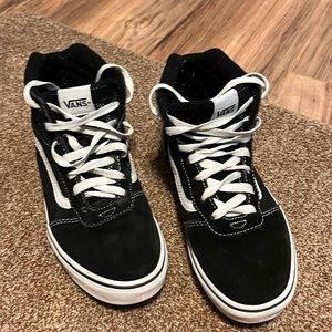 VANS Sk8-Hi Old Skool High Top Sneaker Black/White